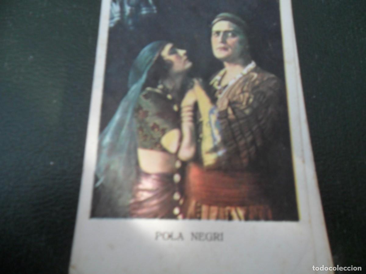 Colecionismo Cromos antigos: COLECCIONES AMATLLER POLA NEGRI