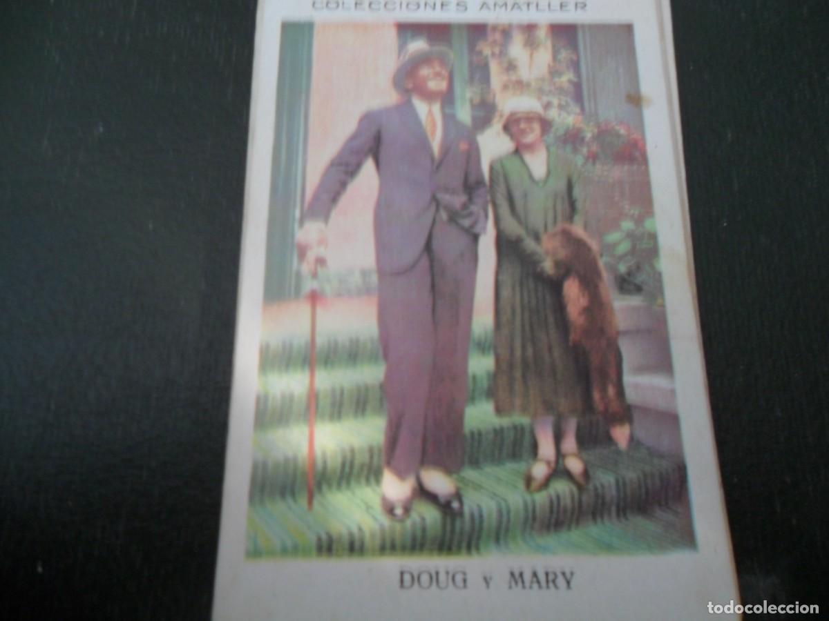 Coleccionismo Cromos antiguos: COLECCIONES AMATLLER DOUG Y MARY