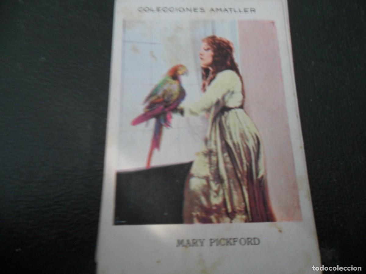 Coleccionismo Cromos antiguos: COLECCIONES AMATLLER MARY PICKFORD