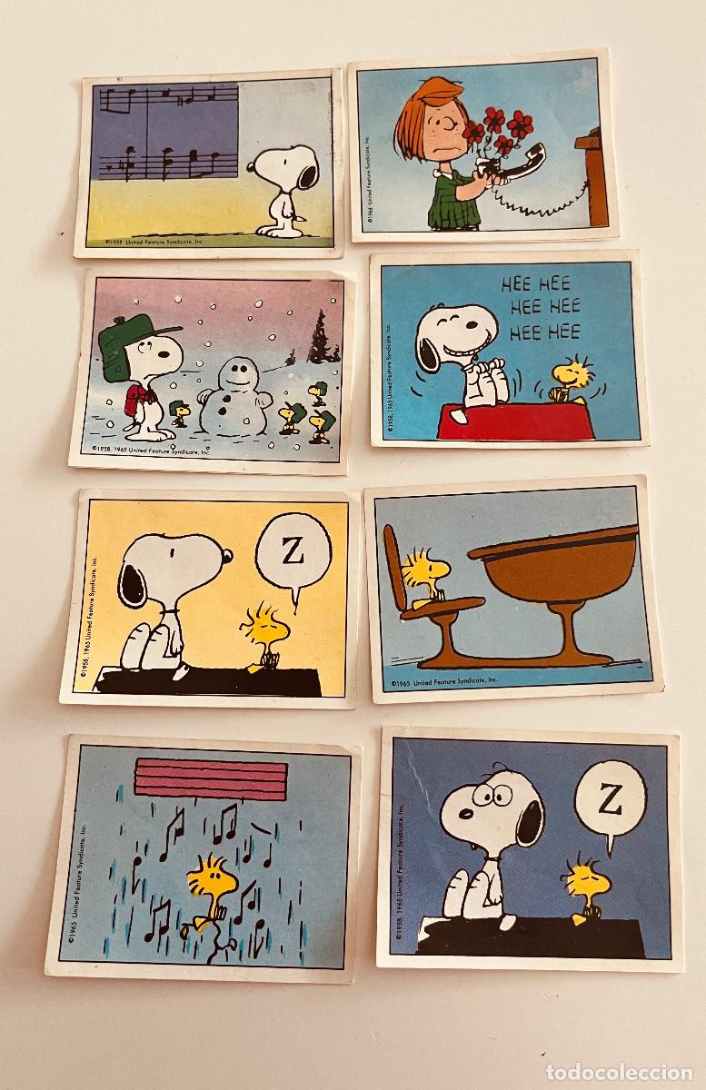 Coleccionismo cromos antiguos: LOTE DE 47 CROMOS I LOVE SNOOPY - Foto 4