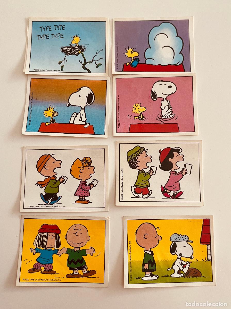 Coleccionismo cromos antiguos: LOTE DE 47 CROMOS I LOVE SNOOPY - Foto 5