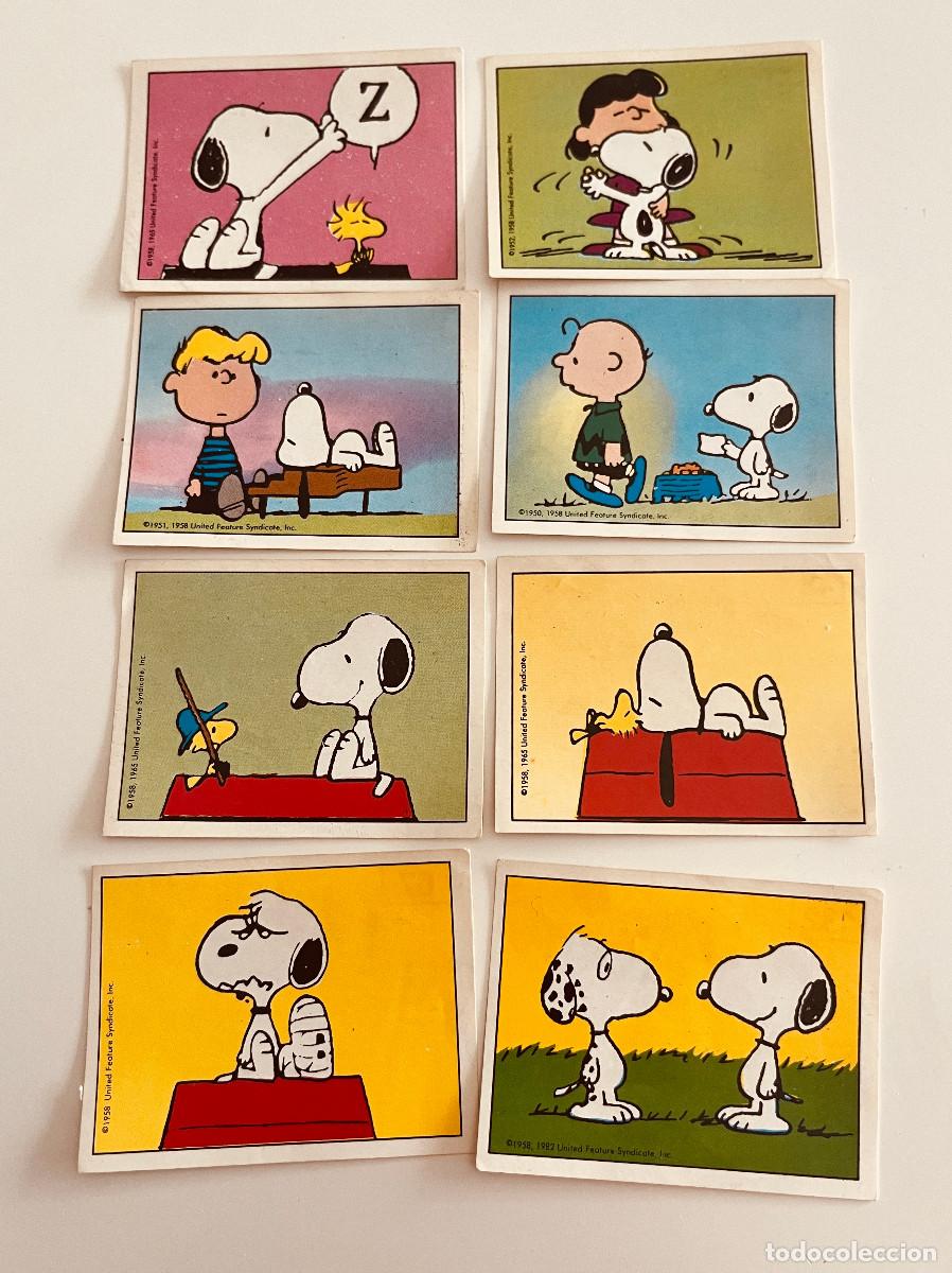 Coleccionismo cromos antiguos: LOTE DE 47 CROMOS I LOVE SNOOPY - Foto 6