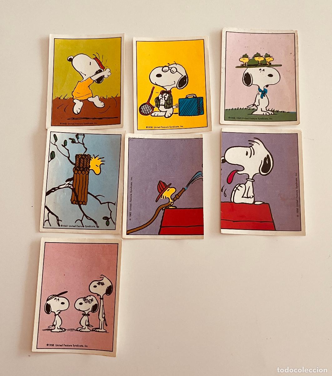Coleccionismo cromos antiguos: LOTE DE 47 CROMOS I LOVE SNOOPY - Foto 7