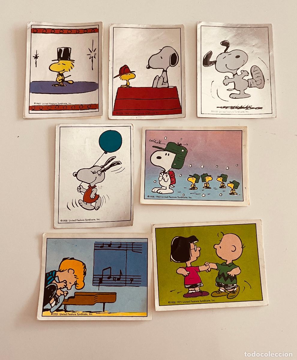 Coleccionismo cromos antiguos: LOTE DE 47 CROMOS I LOVE SNOOPY - Foto 8