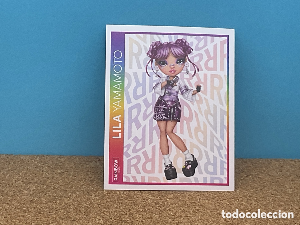 Coleccionismo Cromos antiguos: CROMO COLECCION RAINBOW HIGH - PANINI. NUMERO 53