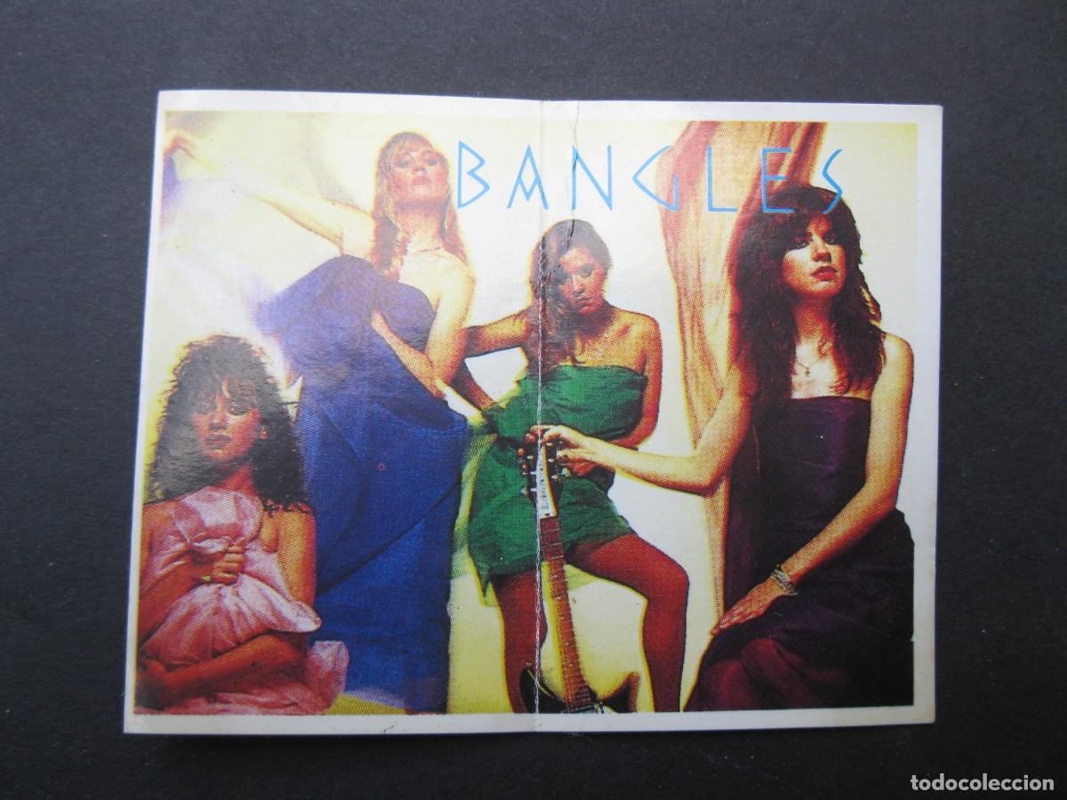 Coleccionismo Cromos antiguos: CROMO - ESTRELLAS DEL ROCK - BANGLES - MATUTANO - NUNCA PEGADO.