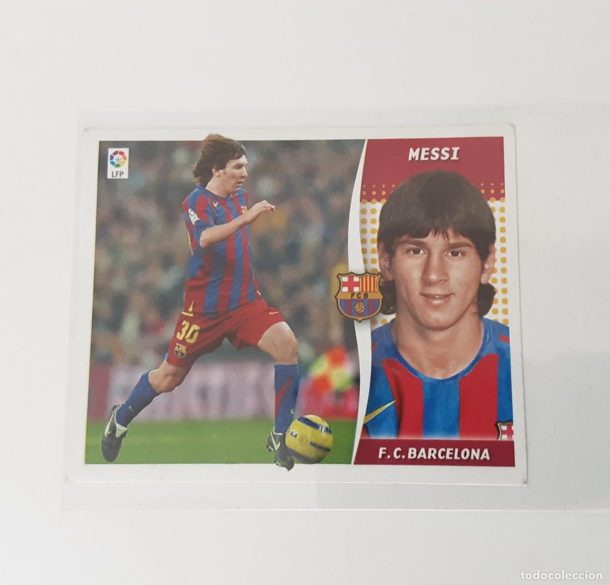 Collectable Antique Stickers: Cromo messi liga este 06 07 sin pegar