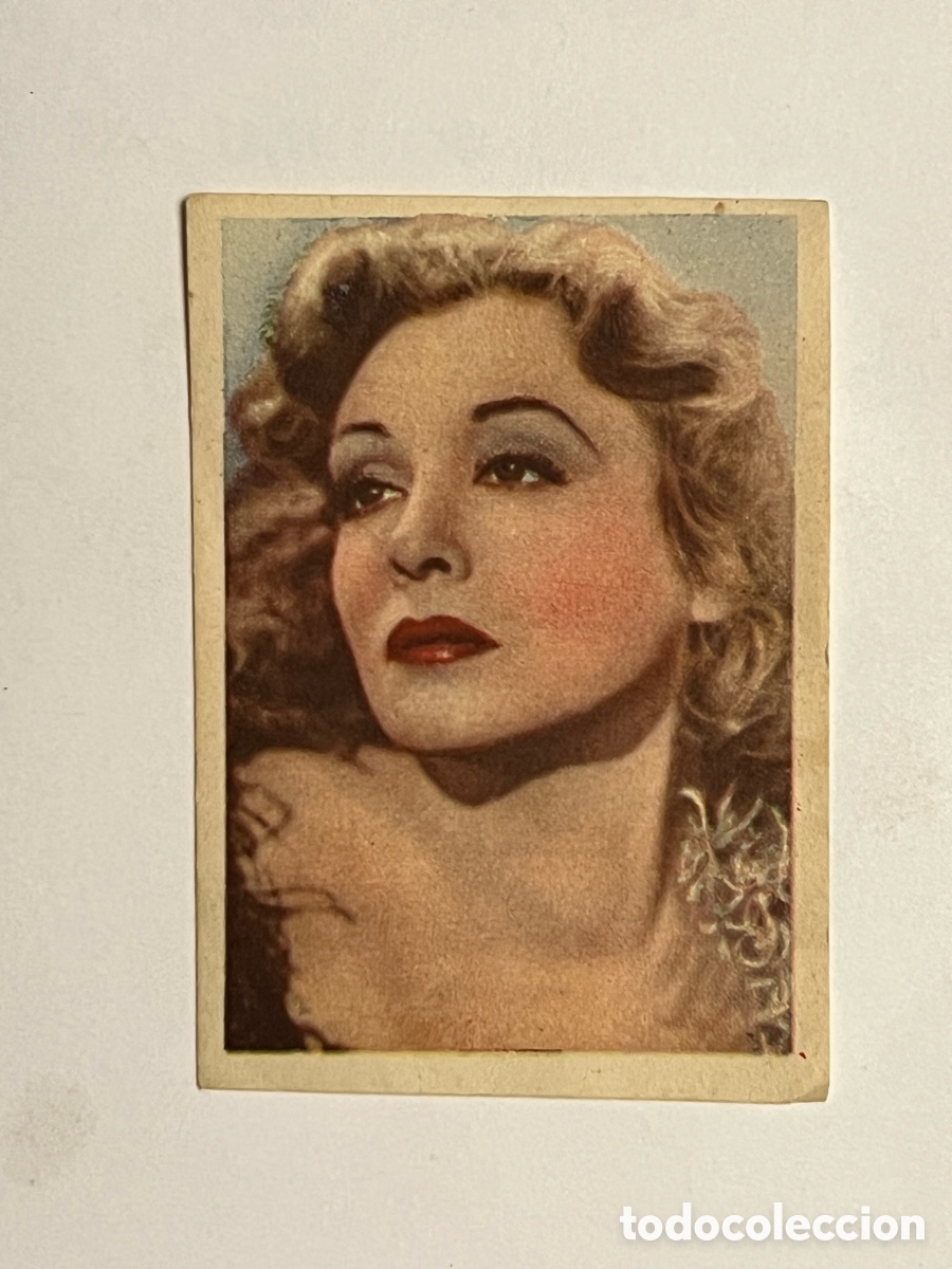 Coleccionismo Cromos antiguos: ZARAH LEANDER. Cromos CineFoto. Bruguera Hoja G-1, N.&deg; 11