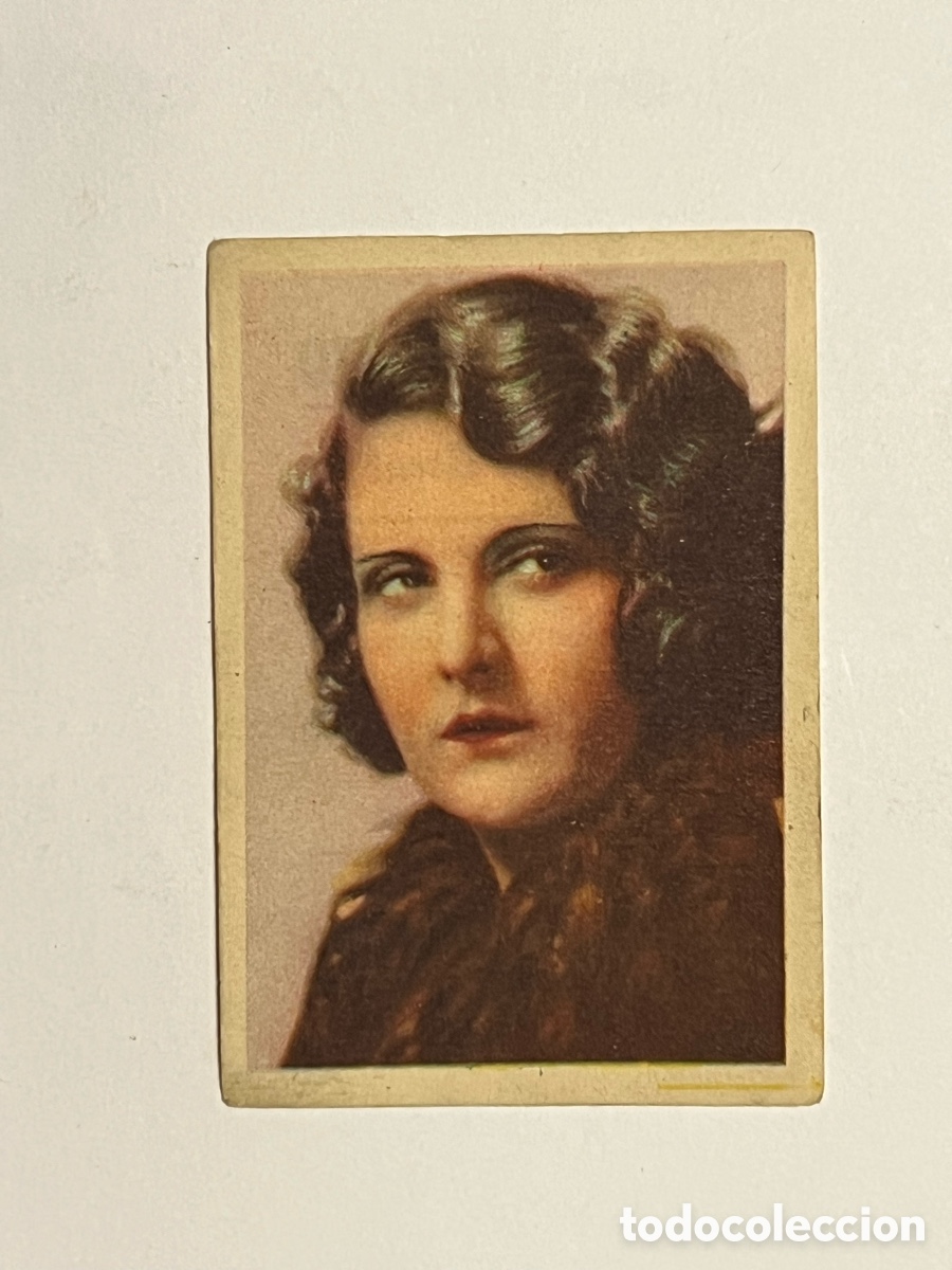Coleccionismo Cromos antiguos: EVELYN BRENT, Cromos CineFoto. Bruguera Hoja G-1, N.&deg; 6