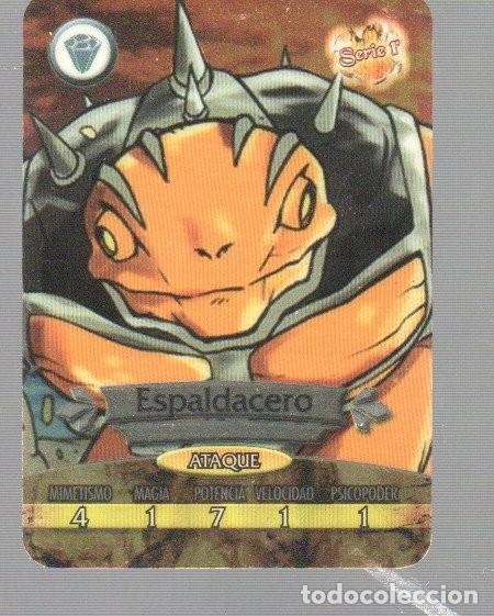 Coleccionismo Cromos antiguos: CROMO DE GORMITI METALLO CARDS N&ordm; 3 ESPALDACERO SERIE 1&ordm;