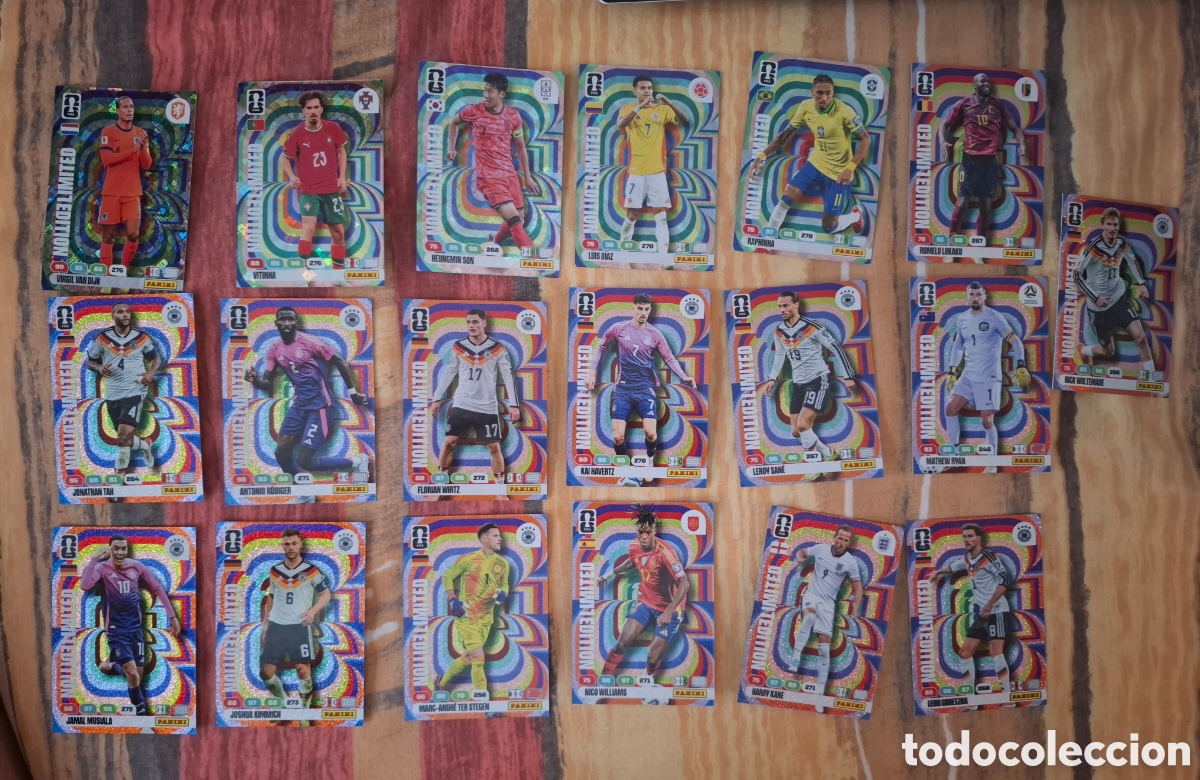 Coleccionismo Cromos antiguos: Lote 19 edici&oacute;n limitada diferentes adrenalyn world cup 2026 mundial