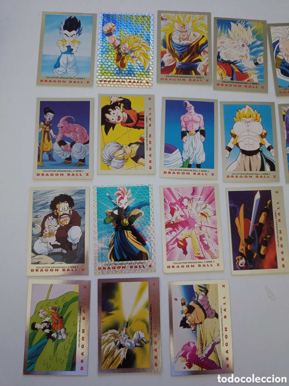 Coleccionismo Cromos antiguos: Dragon Ball Z plateada - consulta/reserva