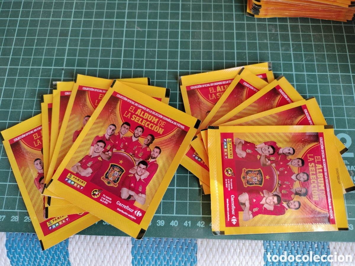 Sammeln alte Sammelbilder: Sobres de cromos el album de la selecci&oacute;n carrefour