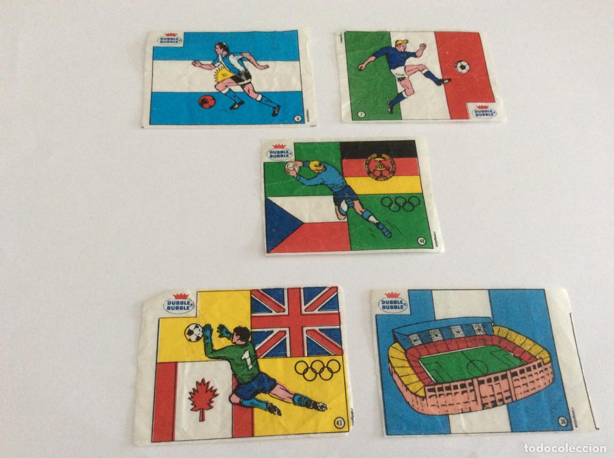 Collectionnisme Cartes &agrave; collectionner anciennes: F&uacute;tbol mundial Dubble Bubble 1982
