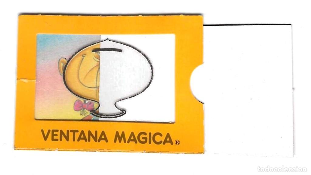 Collectable Antique Stickers: BOLLYCAO -- VENTANA M&Aacute;GICA -- COLOR NARANJA