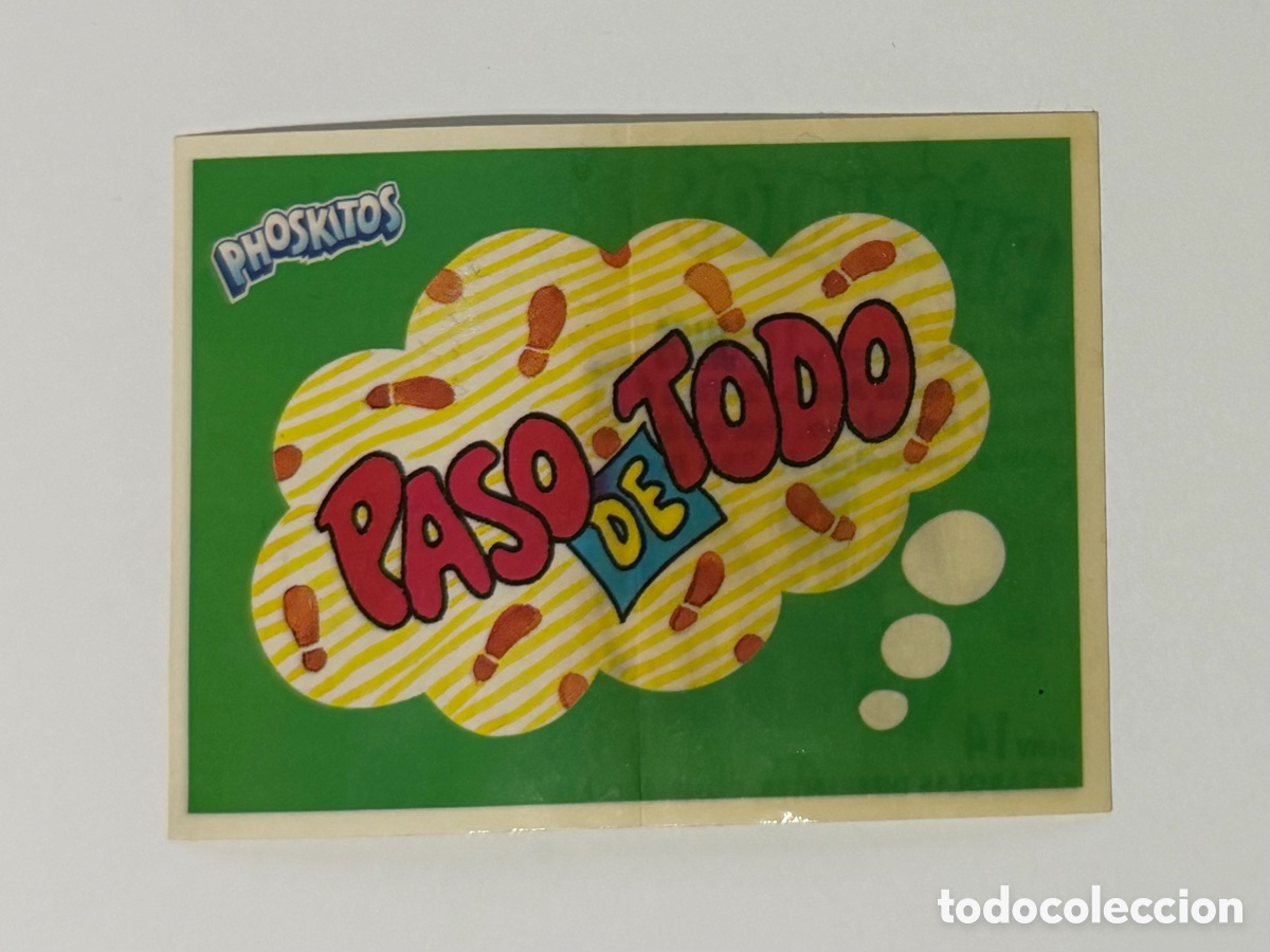 Colecionismo Cromos antigos: CROMO PHOSKITOS KARABOLAS 1996