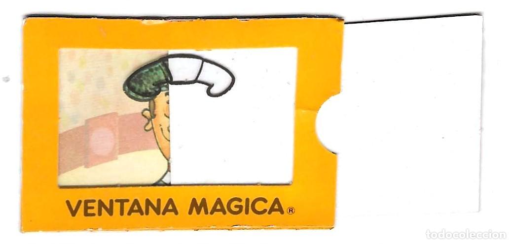Coleccionismo Cromos antiguos: BOLLYCAO -- VENTANA M&Aacute;GICA -- COLOR NARANJA
