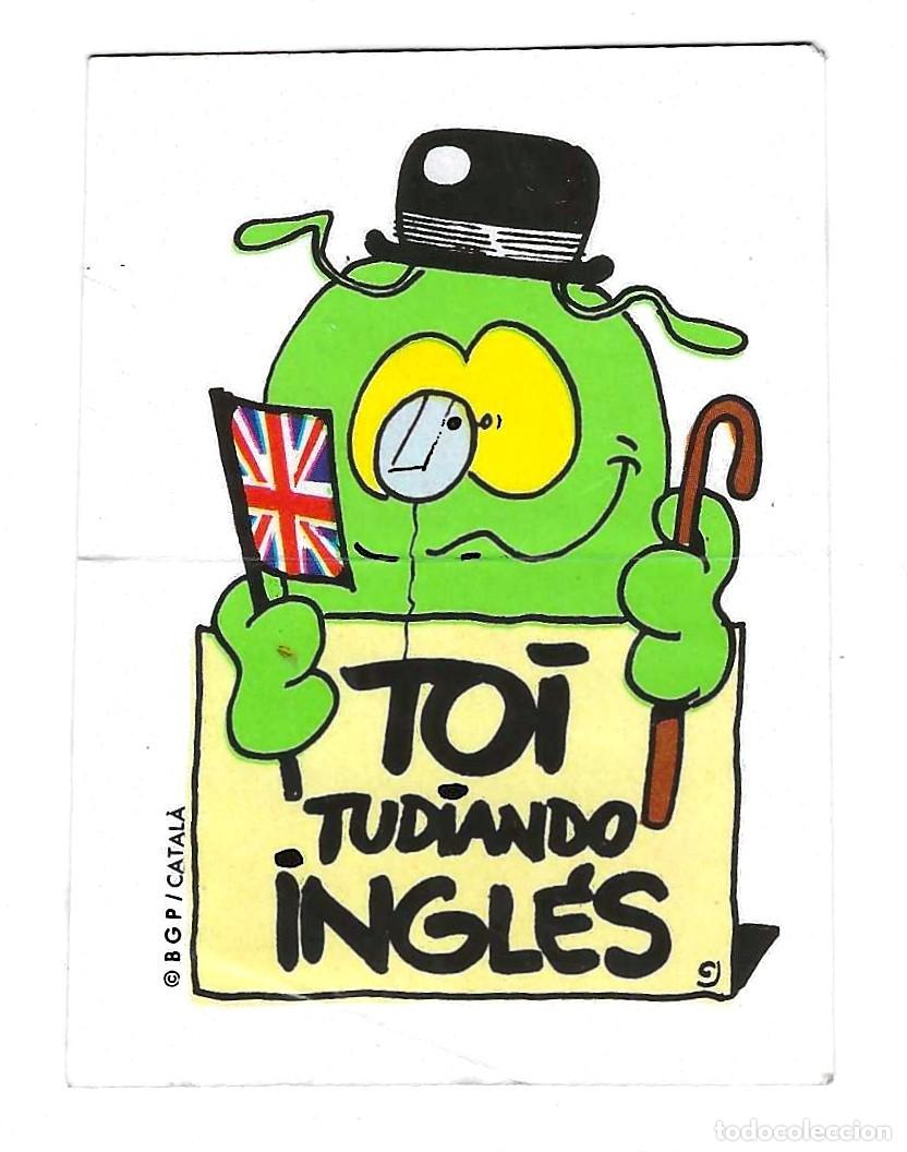 Collectable Antique Stickers: PANRICO -- TOIS -- 20 NUEVOS ADHESIVOS -- TOI TUDIANDO INGL&Eacute;S