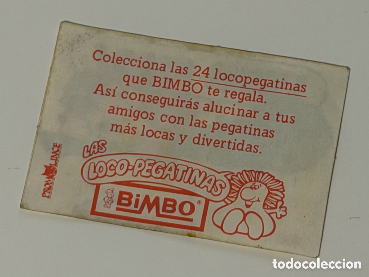 Coleccionismo cromos antiguos: CROMO BIMBO LAS LOCO-PEGATINAS - Foto 2