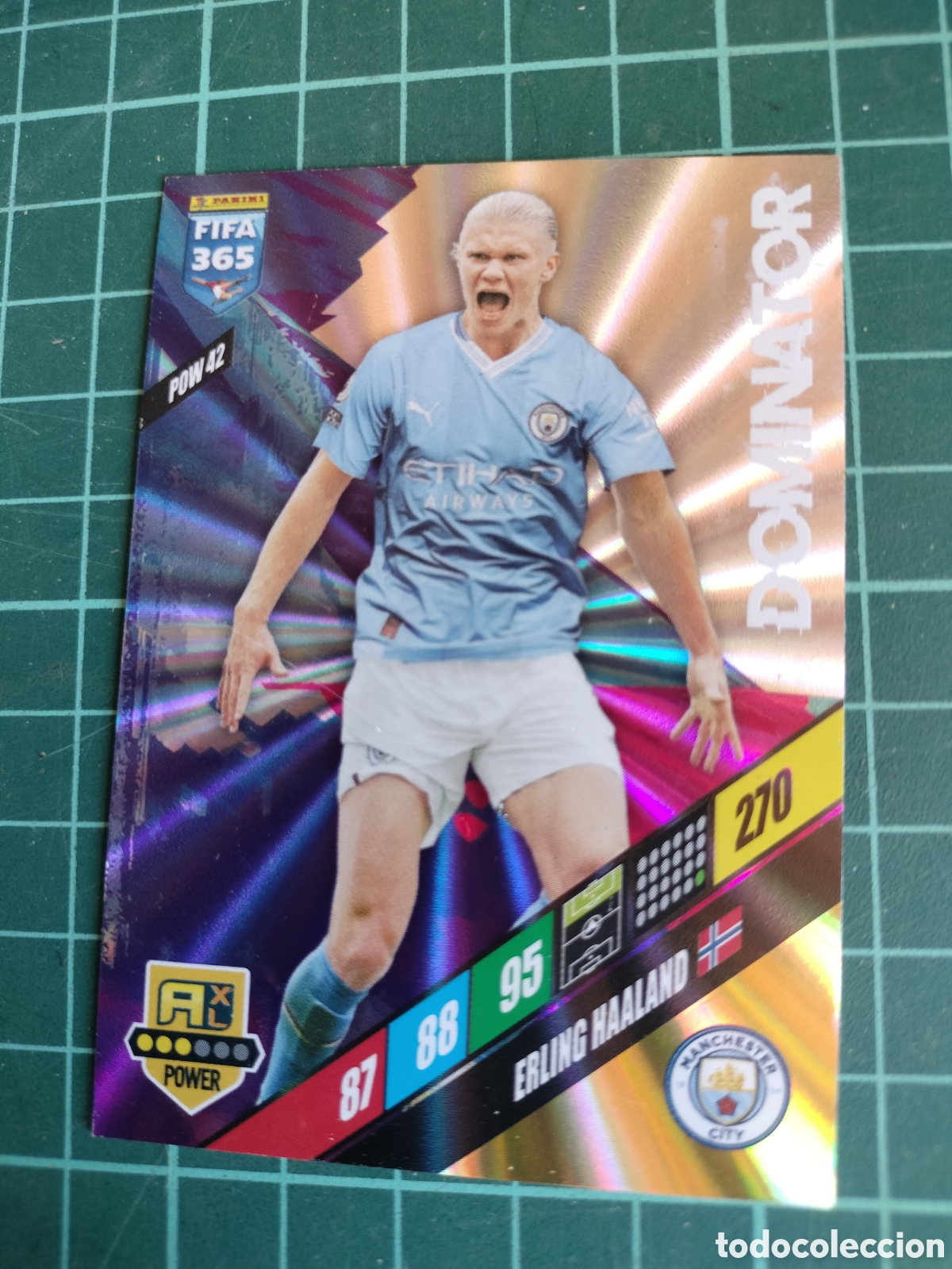Coleccionismo Cromos antiguos: Cromo fifa 365 2024 haaland dominator