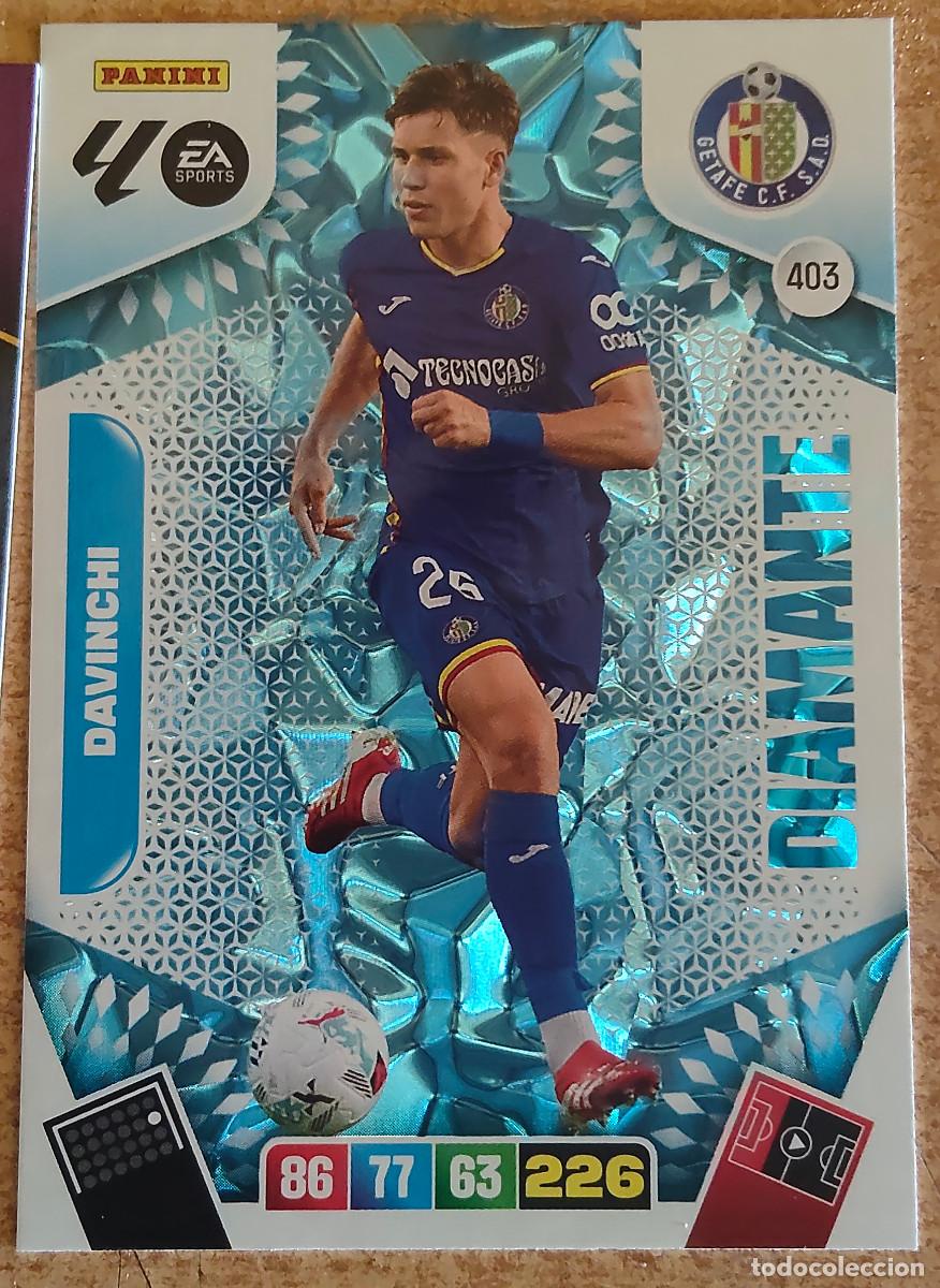Coleccionismo Cromos antiguos: ADRENALYN 2025/2026 403 DAVINCHI GETAFE &rdquo;&rdquo;&rdquo;DIAMANTE &rdquo;&rdquo;&rdquo; NUEVO PERFECTO