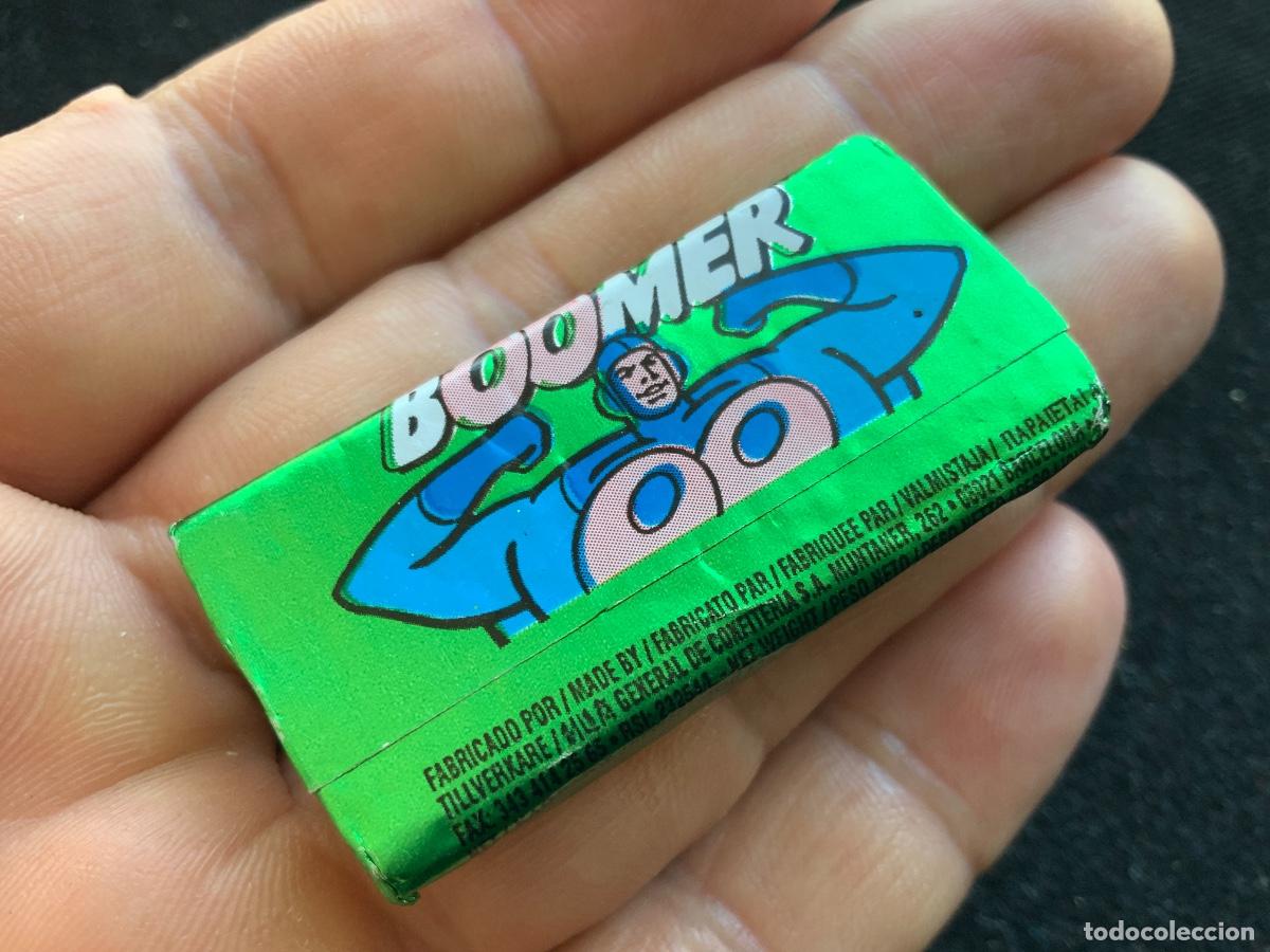 Coleccionismo Cromos antiguos: Antiguo chicle boomer menta, sin abrir.
