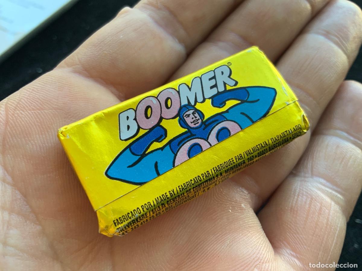 Coleccionismo Cromos antiguos: Antiguo chicle boomer platano, sin abrir.