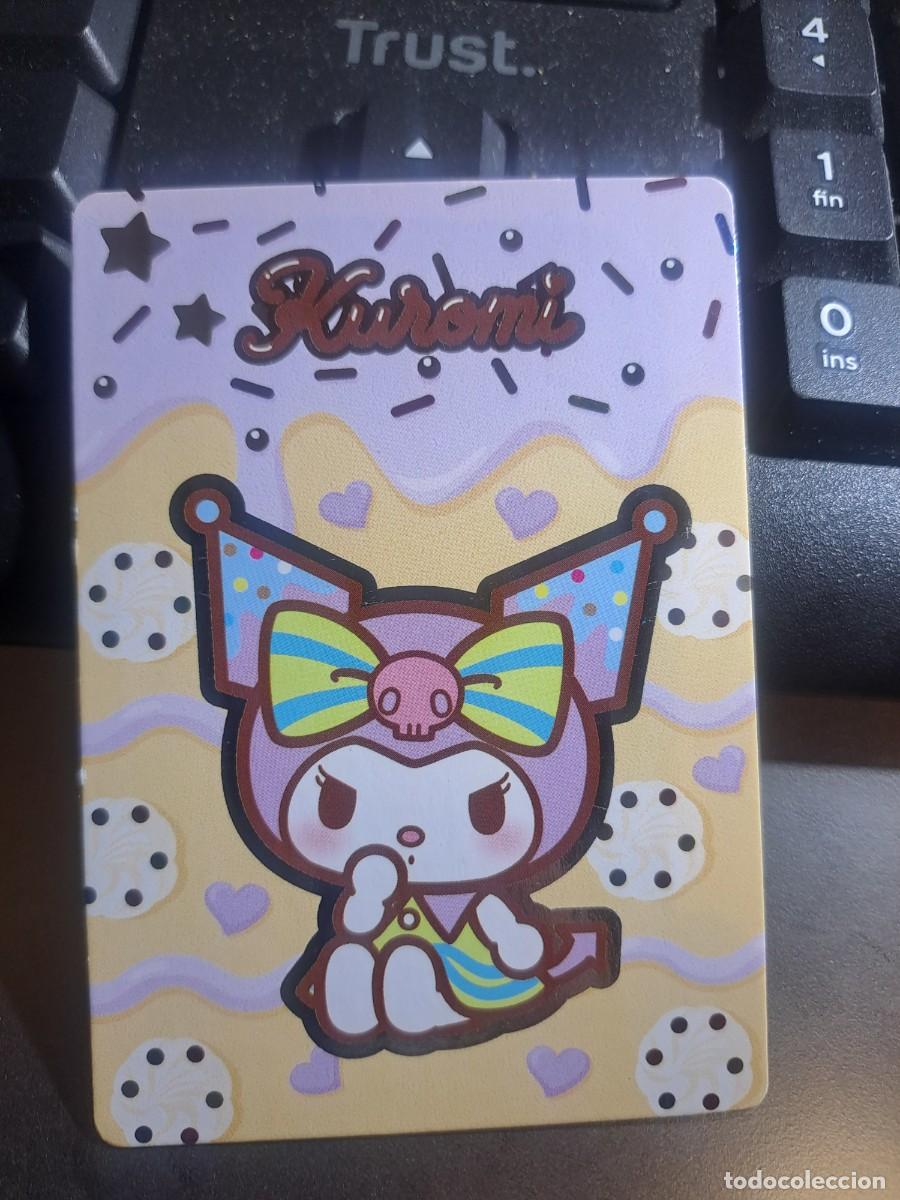 Coleccionismo Cromos antiguos: CROMO HELLO KITTY AND FRIENDS FUN TOGETHER! 200 KUROMI COTTON CANDY CREW TRADING CARDS PANINI 2025