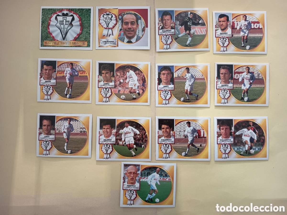 Coleccionismo Cromos antiguos: +- 374 Cromos Ediciones Este 94-95 1994 1995 diferentes Incluye Fichajes (20) Colocas (1) Bajas