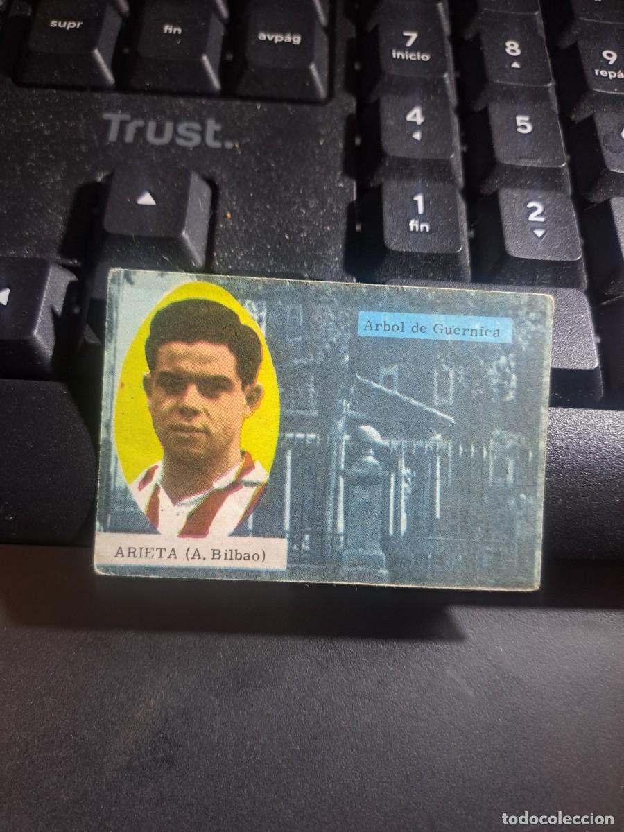Collezionismo Figurine antiche: CROMO ARIETA ATHLETIC CLUB DE BILBAO LIGA 1963 1964 63 64 FHER DISGRA NUNCA PEGADO
