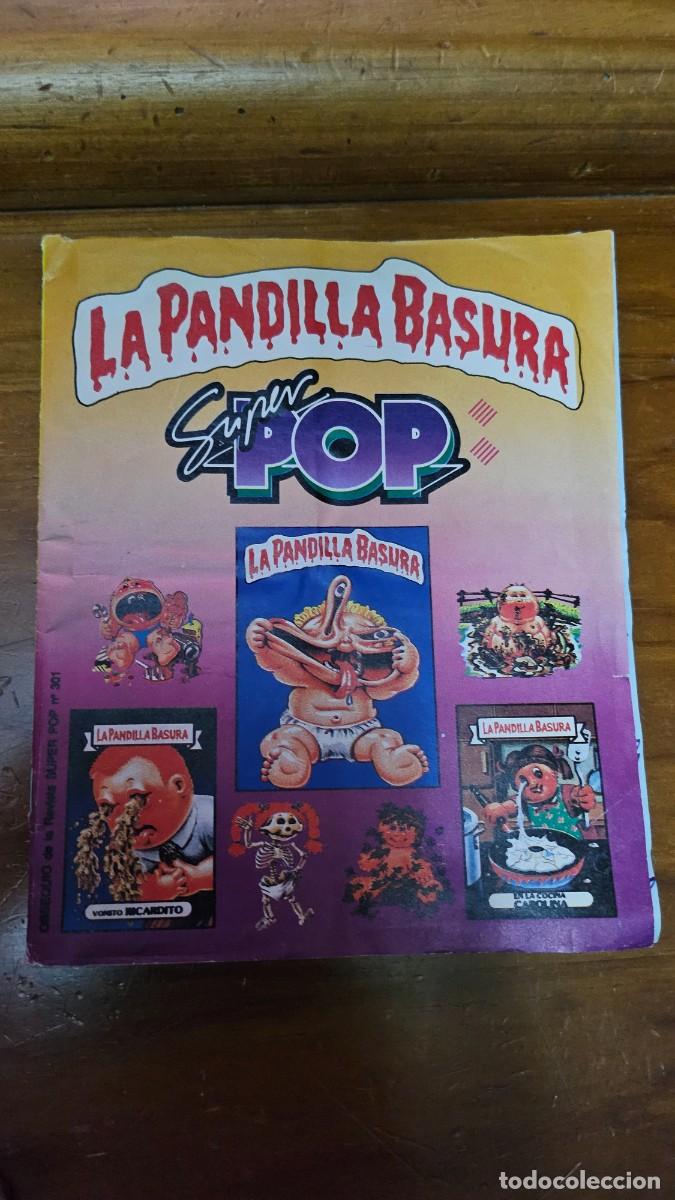 Coleccionismo Cromos antiguos: PANDILLA BASURA ALBUM SUPER POP
