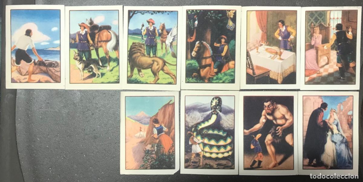Coleccionismo Cromos antiguos: 10 Cromos de EL CASTILLO DE IR&Aacute;S Y NO VOLVERAS -