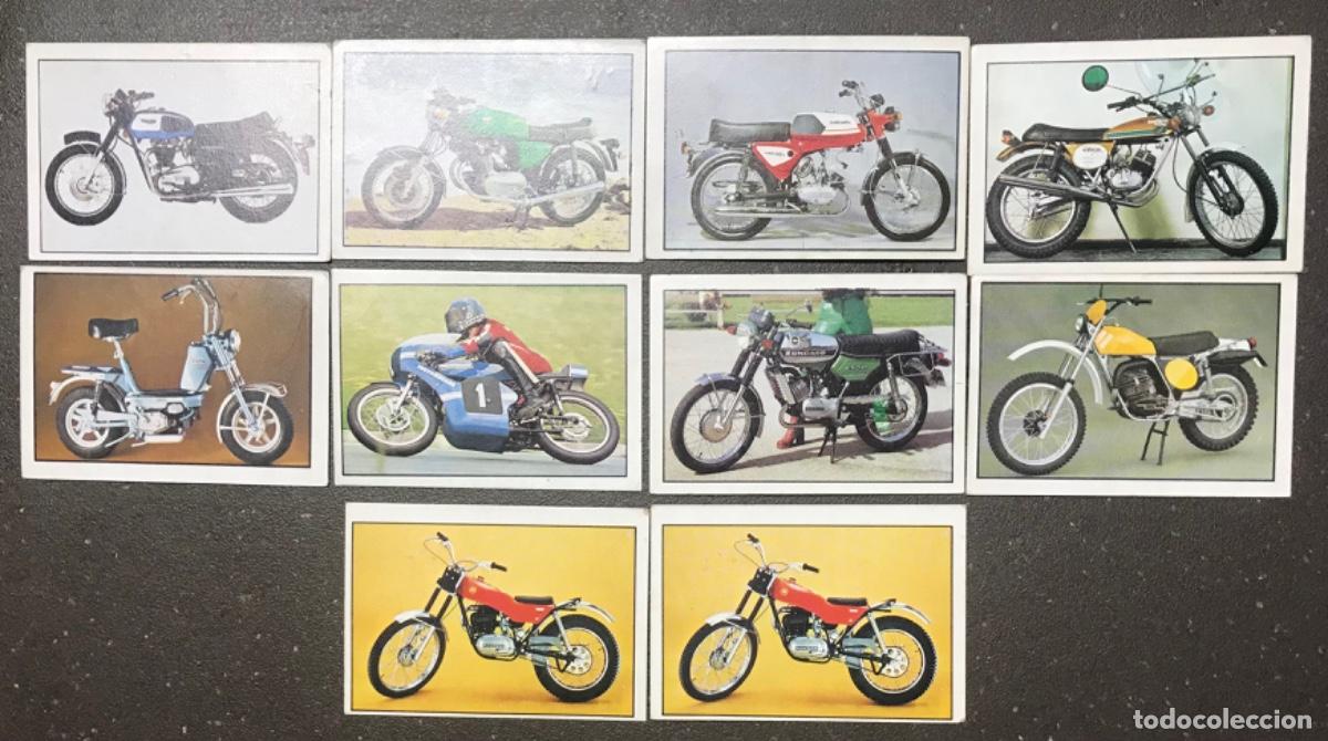 Coleccionismo Cromos antiguos: 10 Cromos (Cartoncillo) de MOTO 80 - A&ntilde;o 1980 - Ed. ESTE, S. JUAN DESPI - BARCELONA