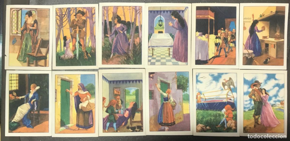 Coleccionismo Cromos antiguos: 12 Cromos de PRINCESITA BLANCA NIEVES - Colecci&oacute;n COMPLETA