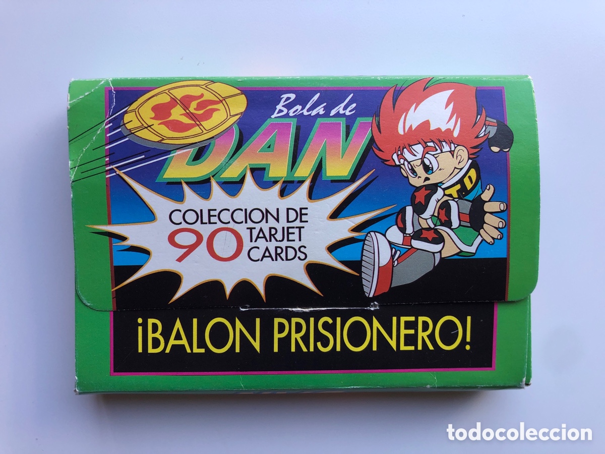 Coleccionismo Cromos antiguos: Caja de colecci&oacute;n de cromos de Bola de Dan. NO EST&Aacute; COMPLETA
