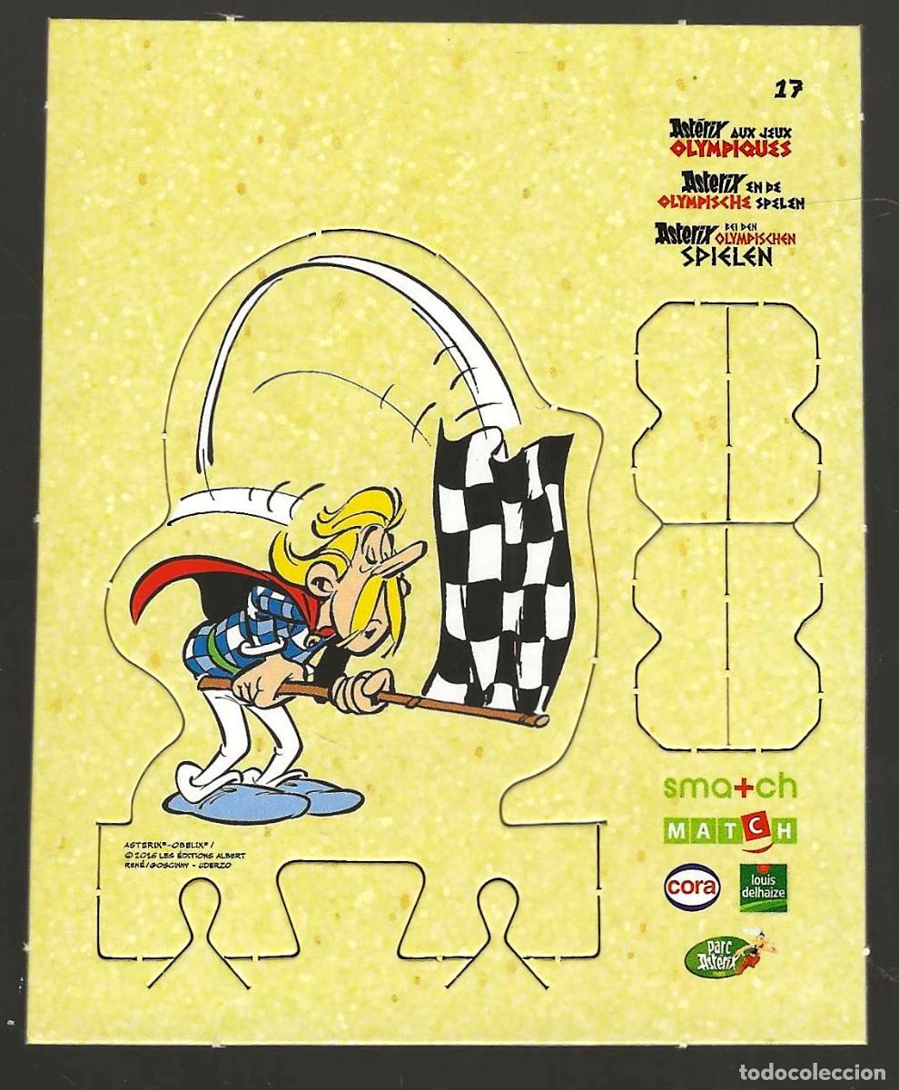 Coleccionismo Cromos antiguos: CORA -- ASTERIX EN LOS JUEGOS OLIMPICOS -- N&ordm; 17