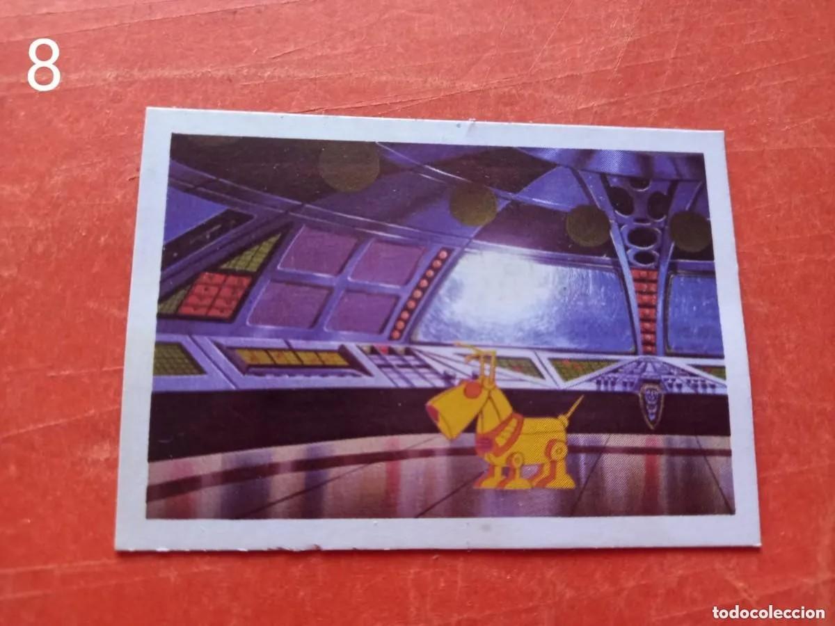 Coleccionismo Cromos antiguos: Cromo n.8 batalla de los planetas fher - despegado