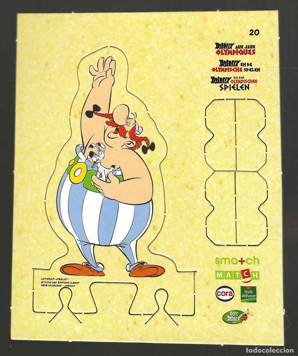 Coleccionismo Cromos antiguos: CORA -- ASTERIX EN LOS JUEGOS OLIMPICOS -- N&ordm; 20