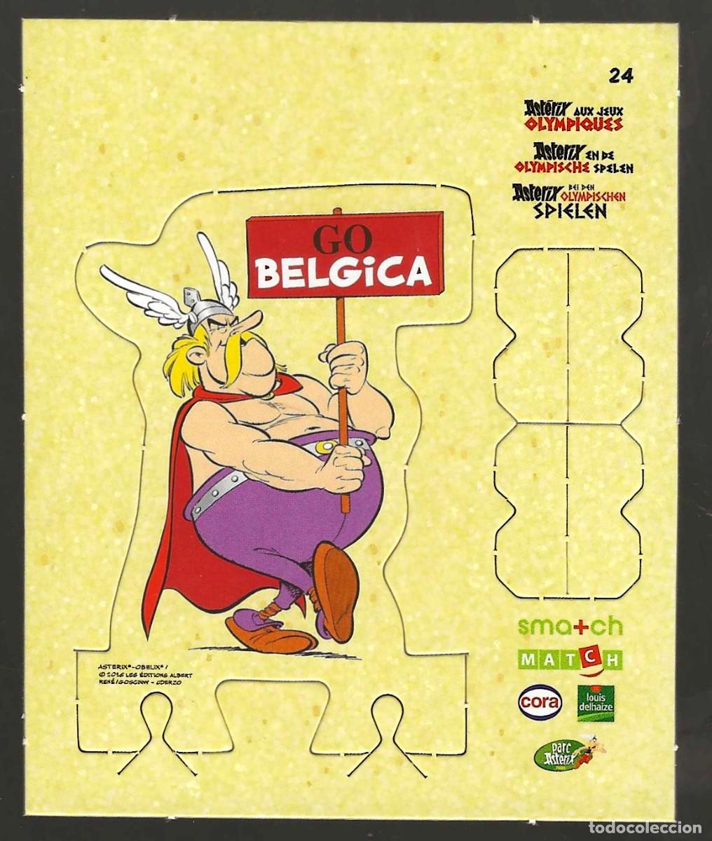 Coleccionismo Cromos antiguos: CORA -- ASTERIX EN LOS JUEGOS OLIMPICOS -- N&ordm; 24