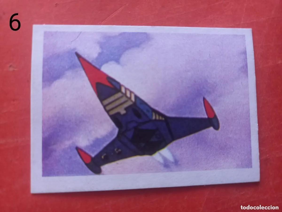 Coleccionismo Cromos antiguos: Cromo n.6 batalla de los planetas fher - despegado