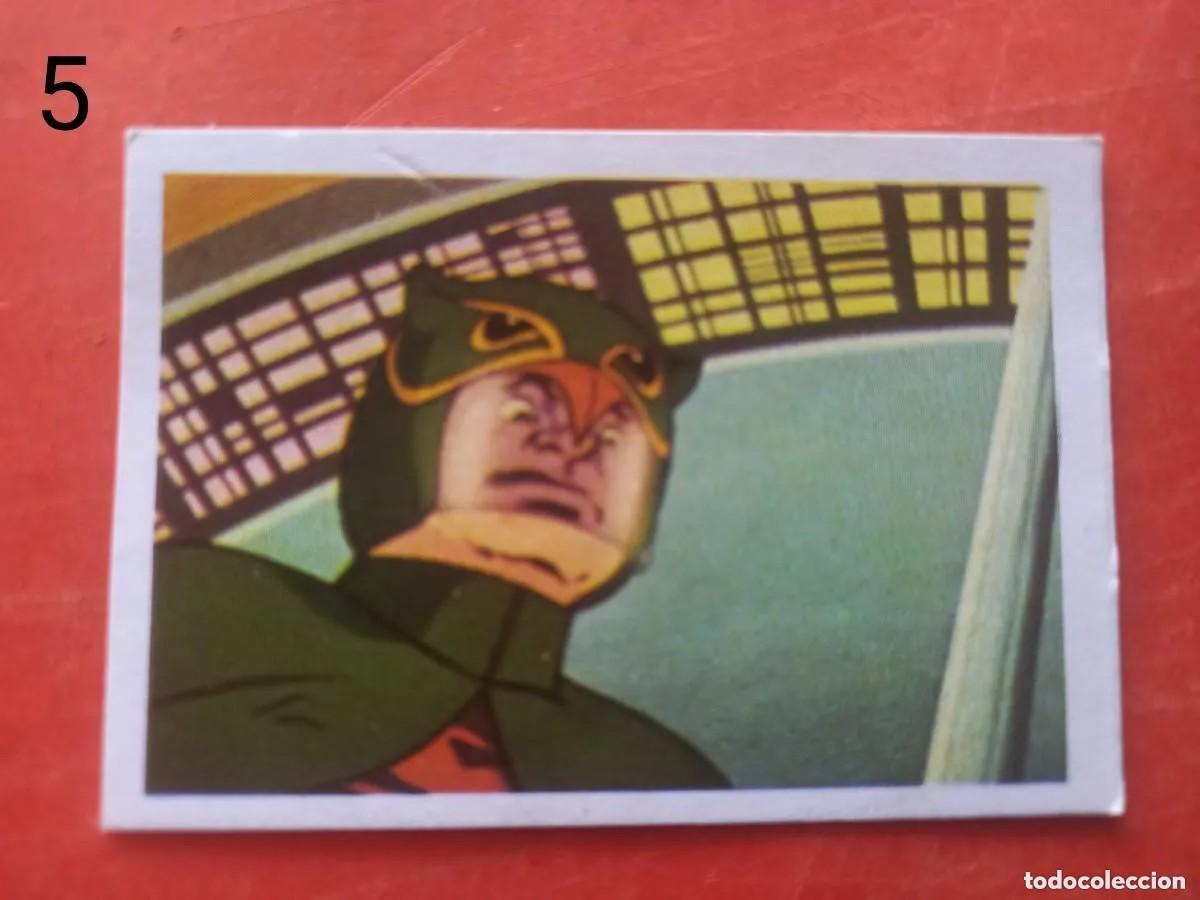 Coleccionismo Cromos antiguos: Cromo n.5 batalla de los planetas fher - despegado