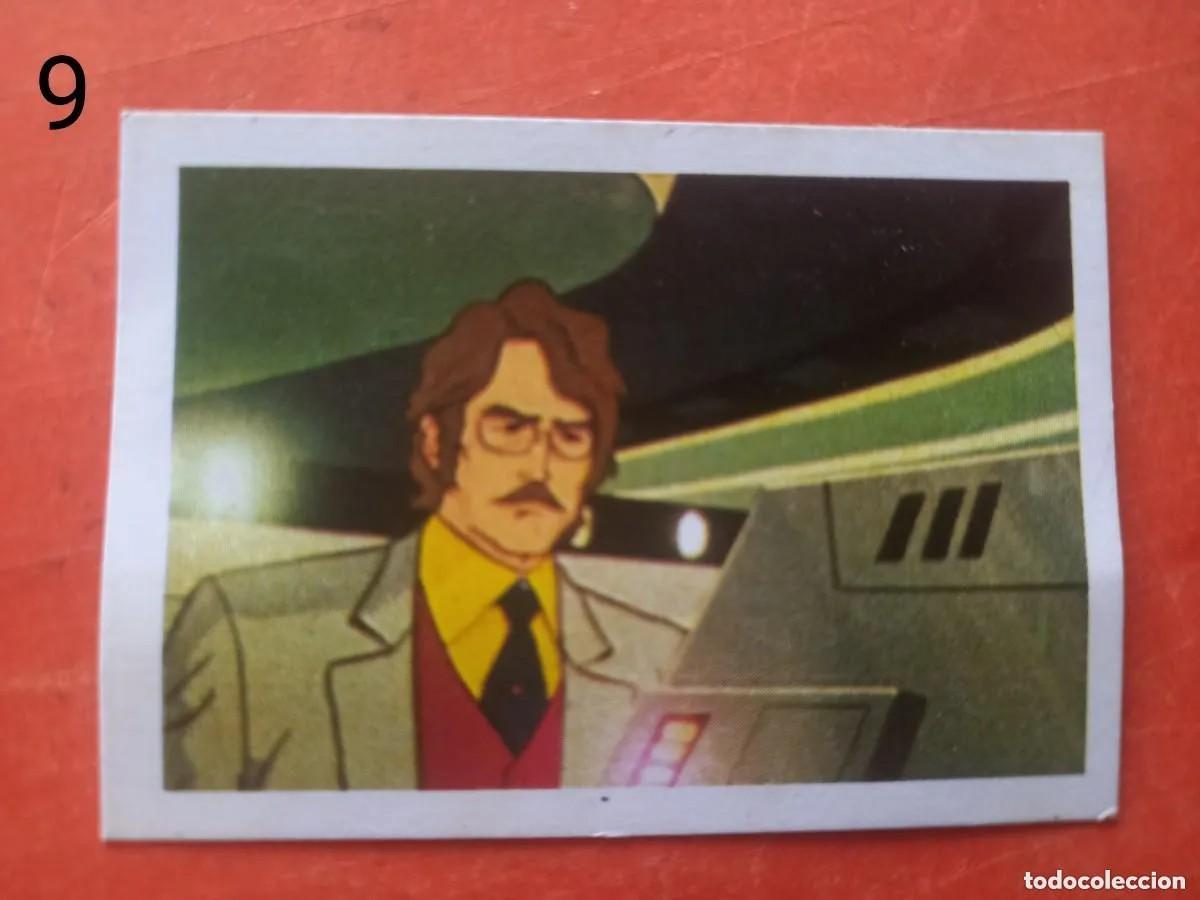 Coleccionismo Cromos antiguos: Cromo n.9 batalla de los planetas fher - despegado