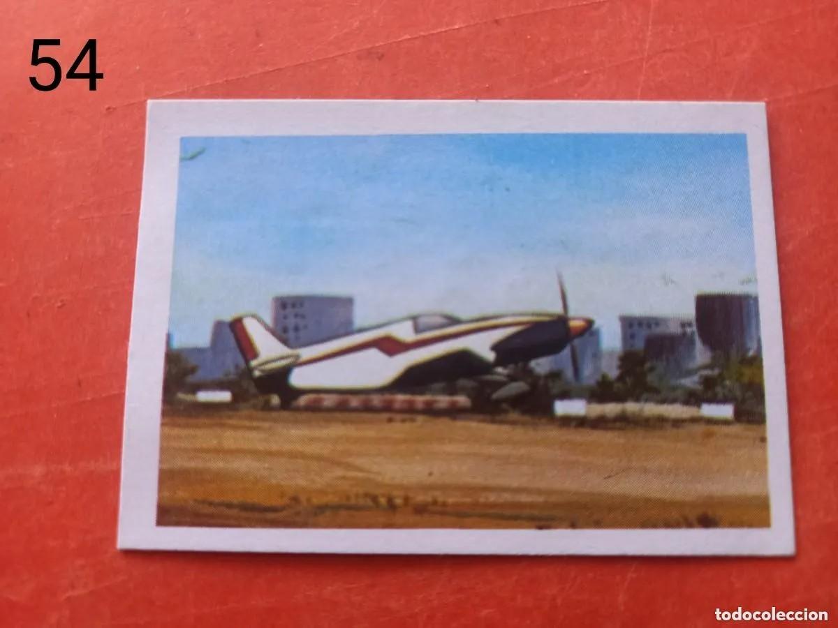 Coleccionismo Cromos antiguos: Cromo n.54 batalla de los planetas fher - despegado