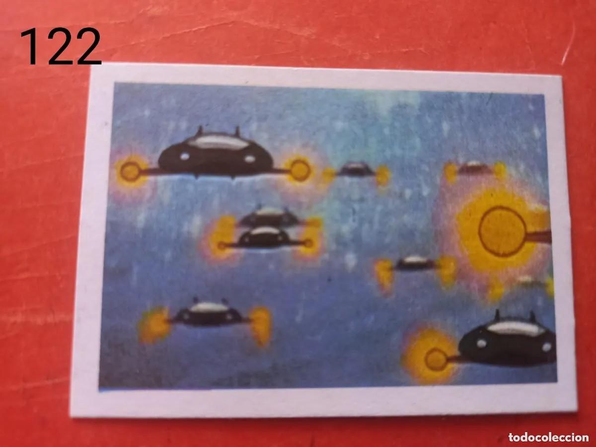 Coleccionismo Cromos antiguos: Cromo n.122 batalla de los planetas fher - despegado