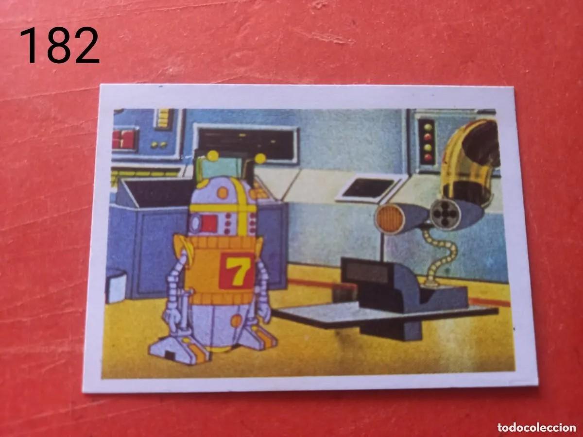 Coleccionismo Cromos antiguos: Cromo n.182 batalla de los planetas fher - despegado