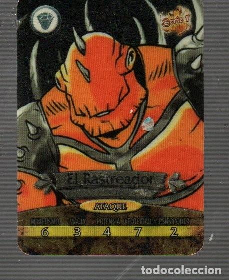 Coleccionismo Cromos antiguos: CROMO DE GORMITI METALLO CARDS N&ordm; 7 EL RASTREADOR SERIE 1&ordm;