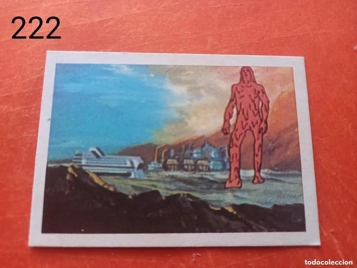Coleccionismo Cromos antiguos: Cromo n.222 batalla de los planetas fher - despegado