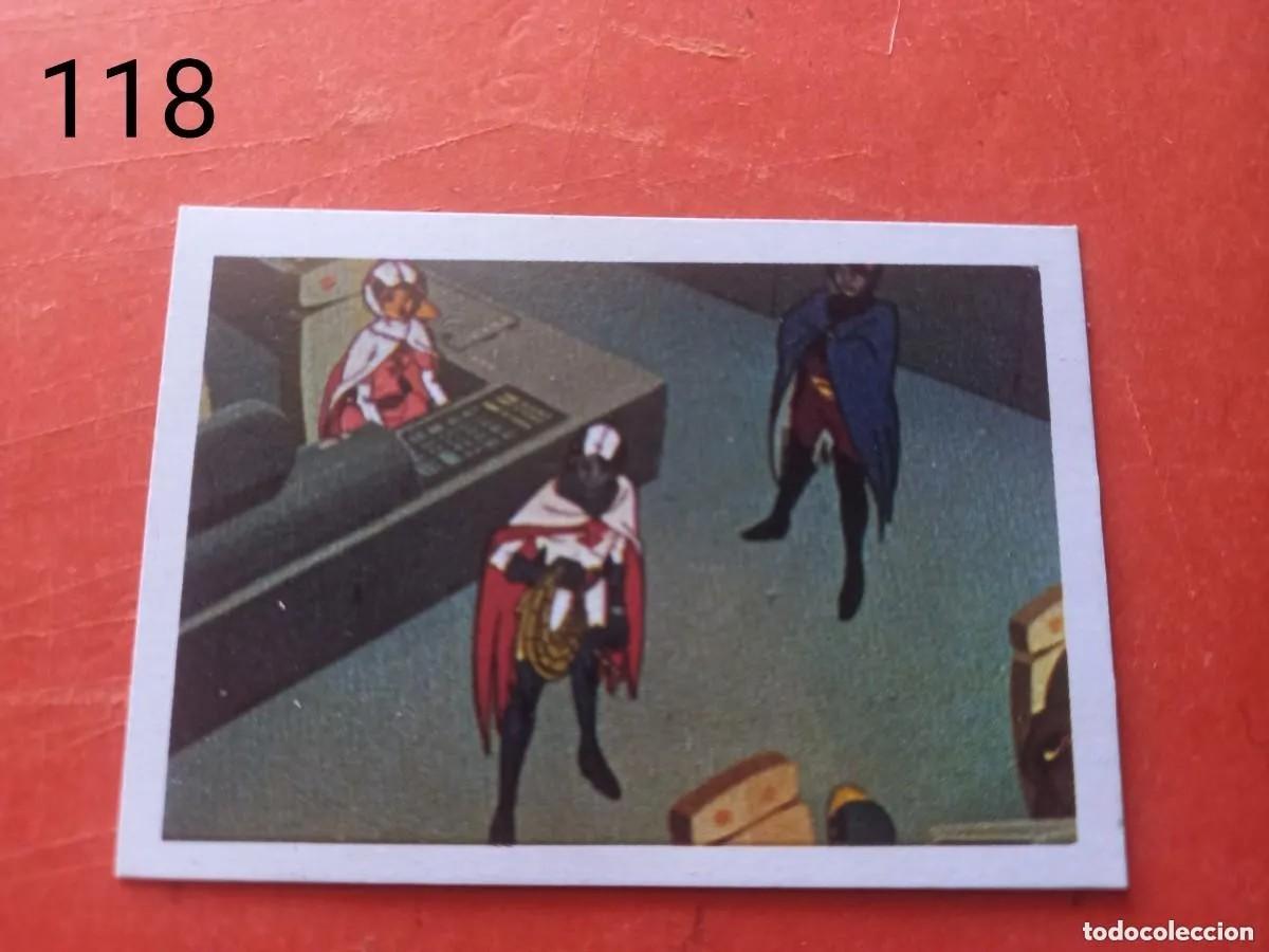 Coleccionismo Cromos antiguos: Cromo n.118 batalla de los planetas fher - despegado