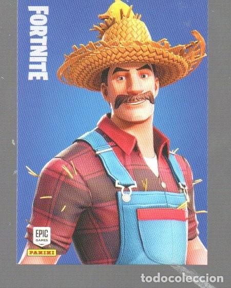 Coleccionismo Cromos antiguos: Trading card. CROMO. FORTNITE - PANINI - N&ordm; 118 HAYSEED DEL A&Ntilde;O 2019 - EPIC GAMES