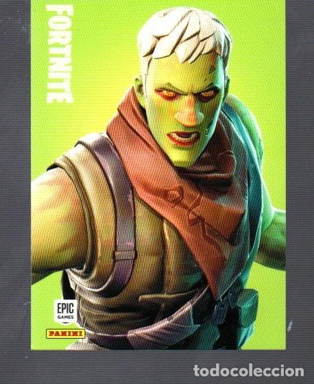 Coleccionismo Cromos antiguos: Trading card. CROMO. FORTNITE - PANINI - N&ordm; 119 BRAINIAC DEL A&Ntilde;O 2019 - EPIC GAMES